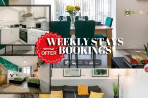 30Nights Specials l 2 Bedroom Modern Apartment for 6 Guests in City Centre with Free Parking by Oak Stays Short Lets & Serviced Accommodatins